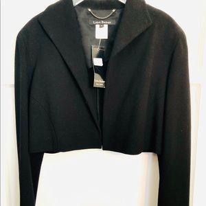 Linda Baday Black Cropped Bolero Jacket 14